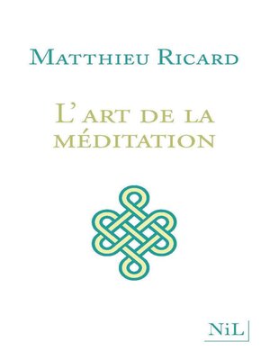 cover image of L'Art de la méditation